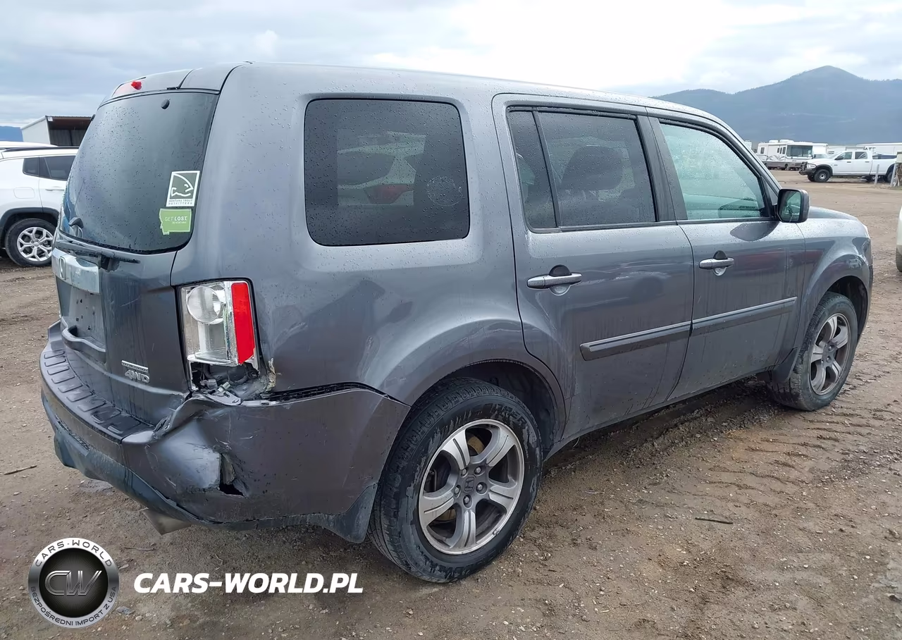 2015 Honda Pilot Se VIN:5FNYF4H37FB070421 - 4