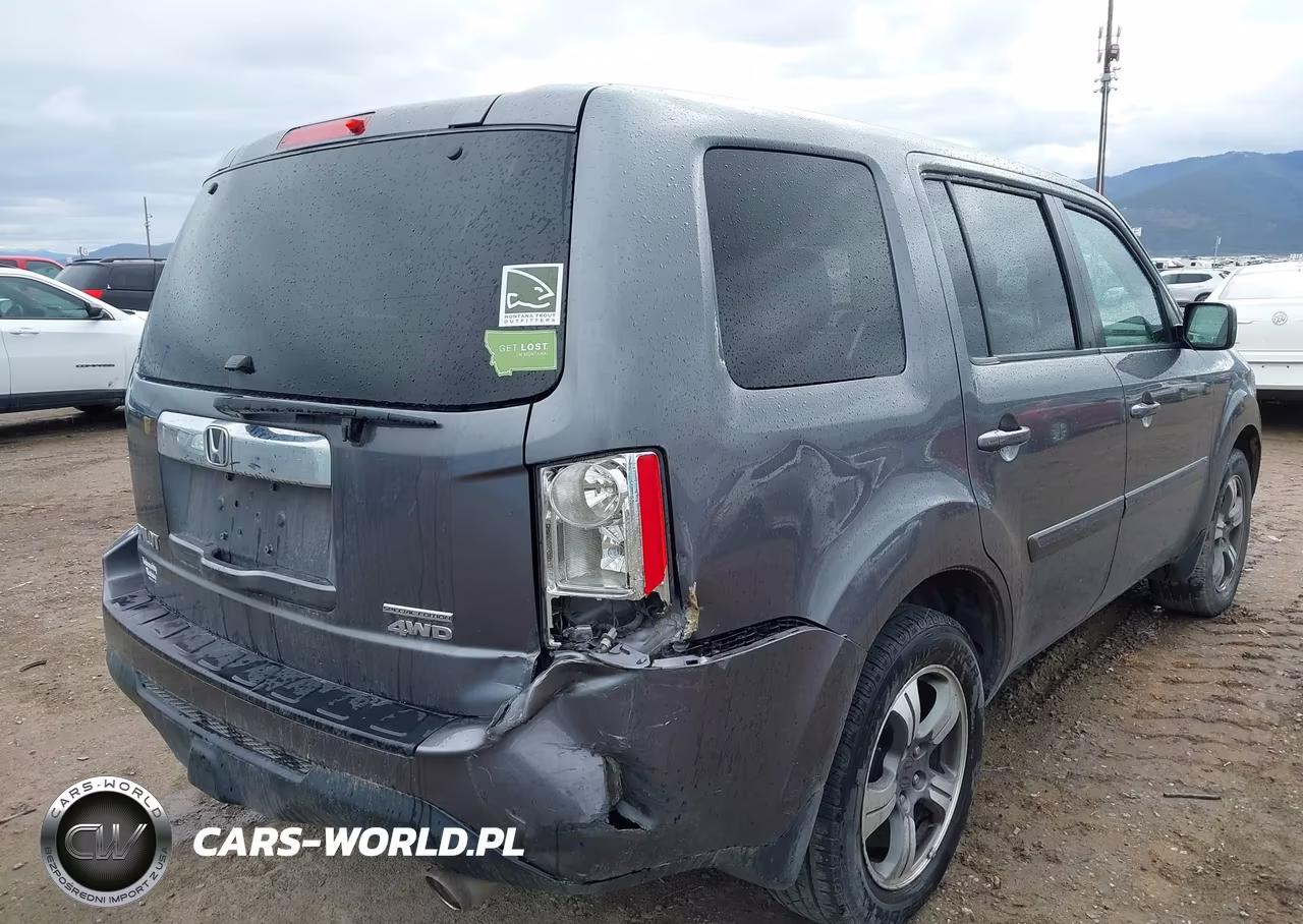2015 Honda Pilot Se VIN:5FNYF4H37FB070421 - 6