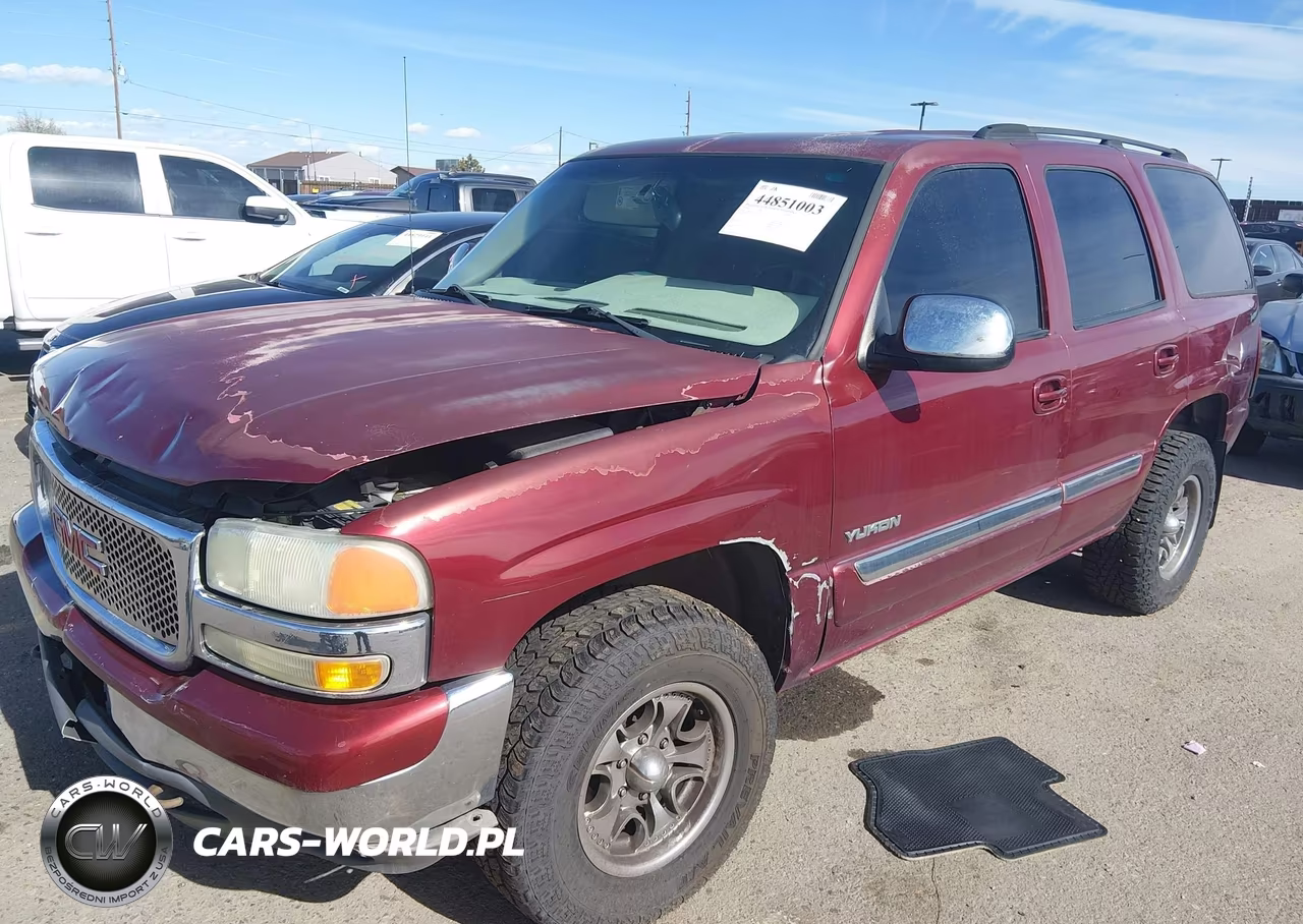 2002 GMC Yukon Sle VIN:1GKEK13Z22J317442 - 2