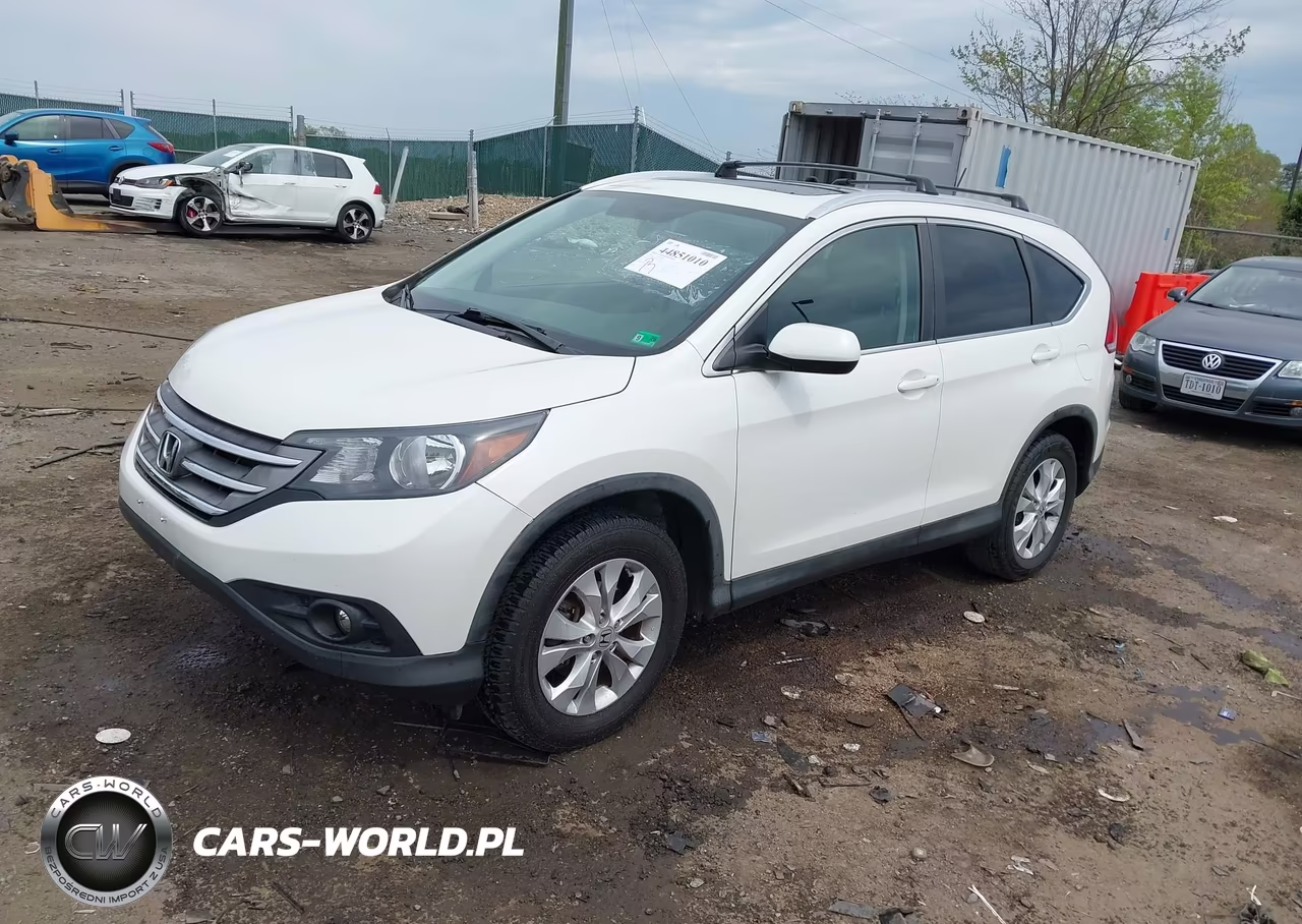 2013 Honda Cr-V Ex-L VIN:5J6RM4H7XDL075789 - 2