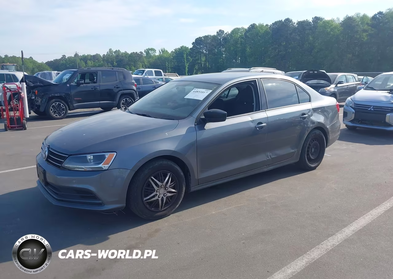 2015 Volkswagen Jetta 2.0L S VIN:3VW2K7AJ1FM280470 - 2