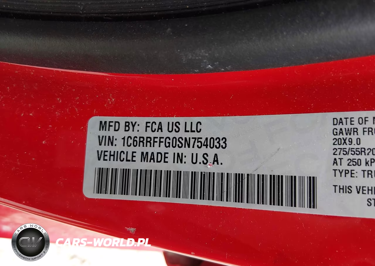 2025 Ram 1500 Big Horn 4X4 5'7 Box VIN:1C6RRFFG0SN754033 - 9