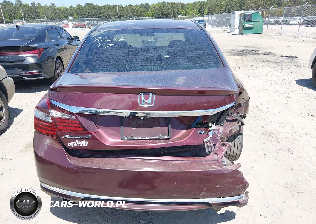 2016 Honda Accord Sport VIN:1HGCR2F51GA202871 - 17