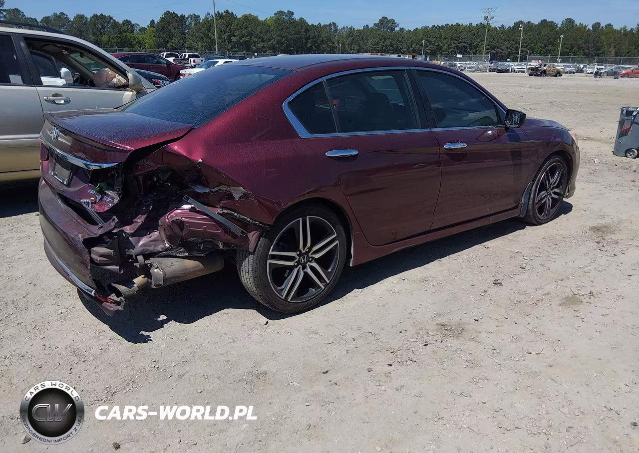 2016 Honda Accord Sport VIN:1HGCR2F51GA202871 - 4