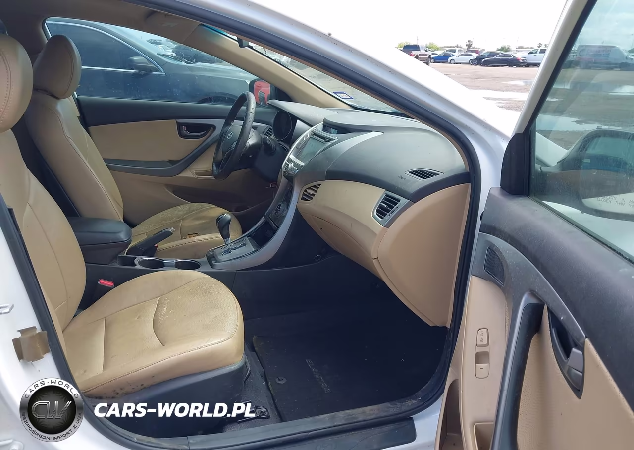 2013 Hyundai Elantra Limited VIN:5NPDH4AE8DH406452 - 5