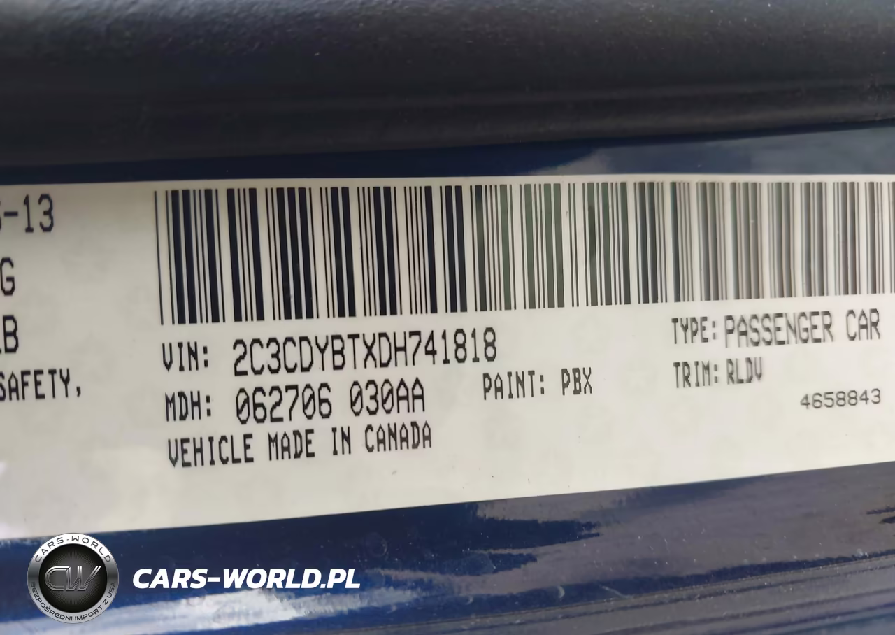 2013 Dodge Challenger R-T Plus VIN:2C3CDYBTXDH741818 - 9