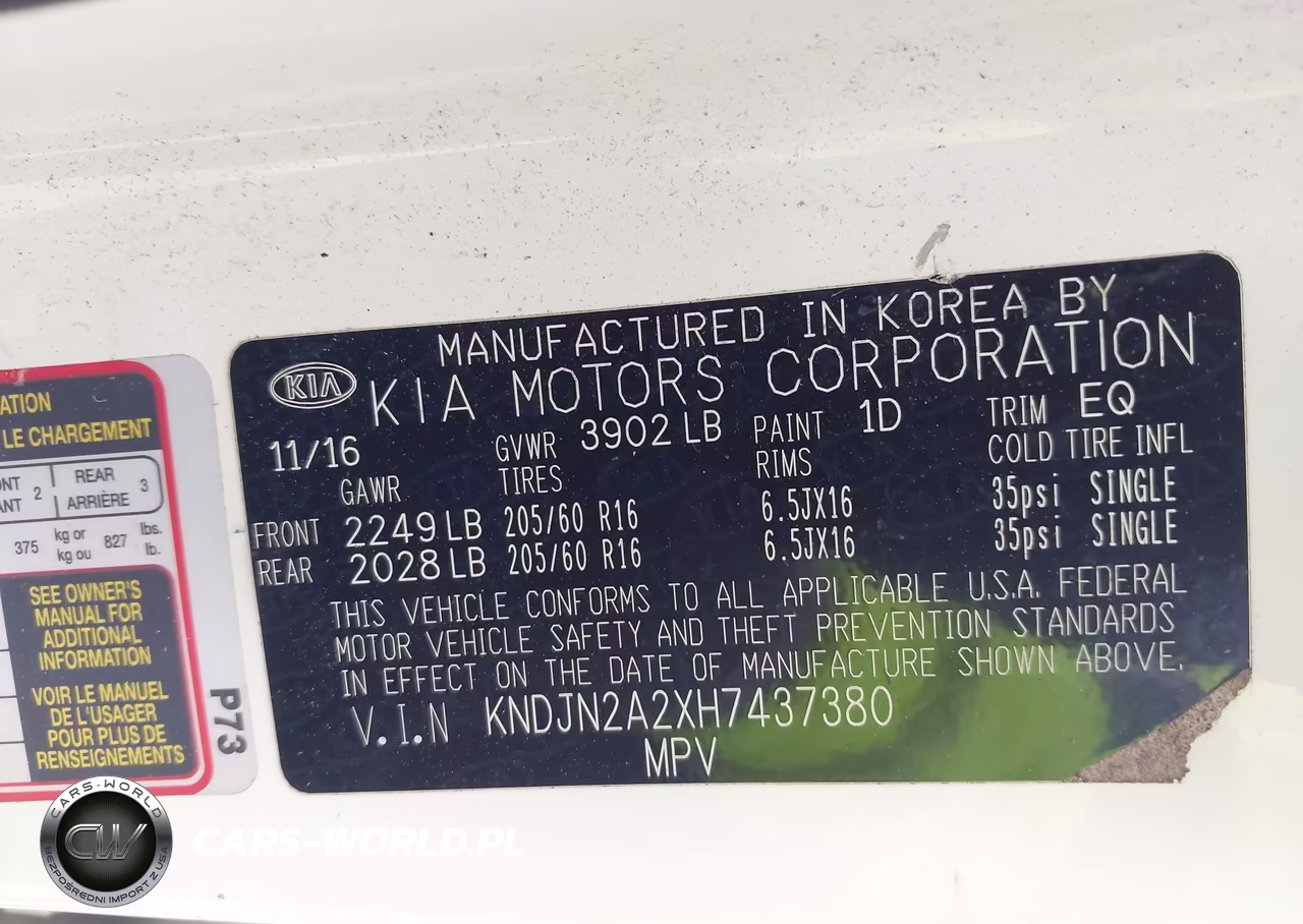 2017 Kia Soul VIN:KNDJN2A2XH7437380 - 9