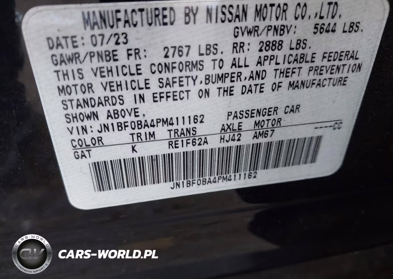 2023 Nissan Ariya Empower+ VIN:JN1BF0BA4PM411162 - 9