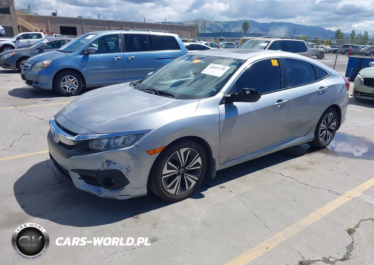 2016 Honda Civic Ex-T VIN:19XFC1F30GE023420 - 2