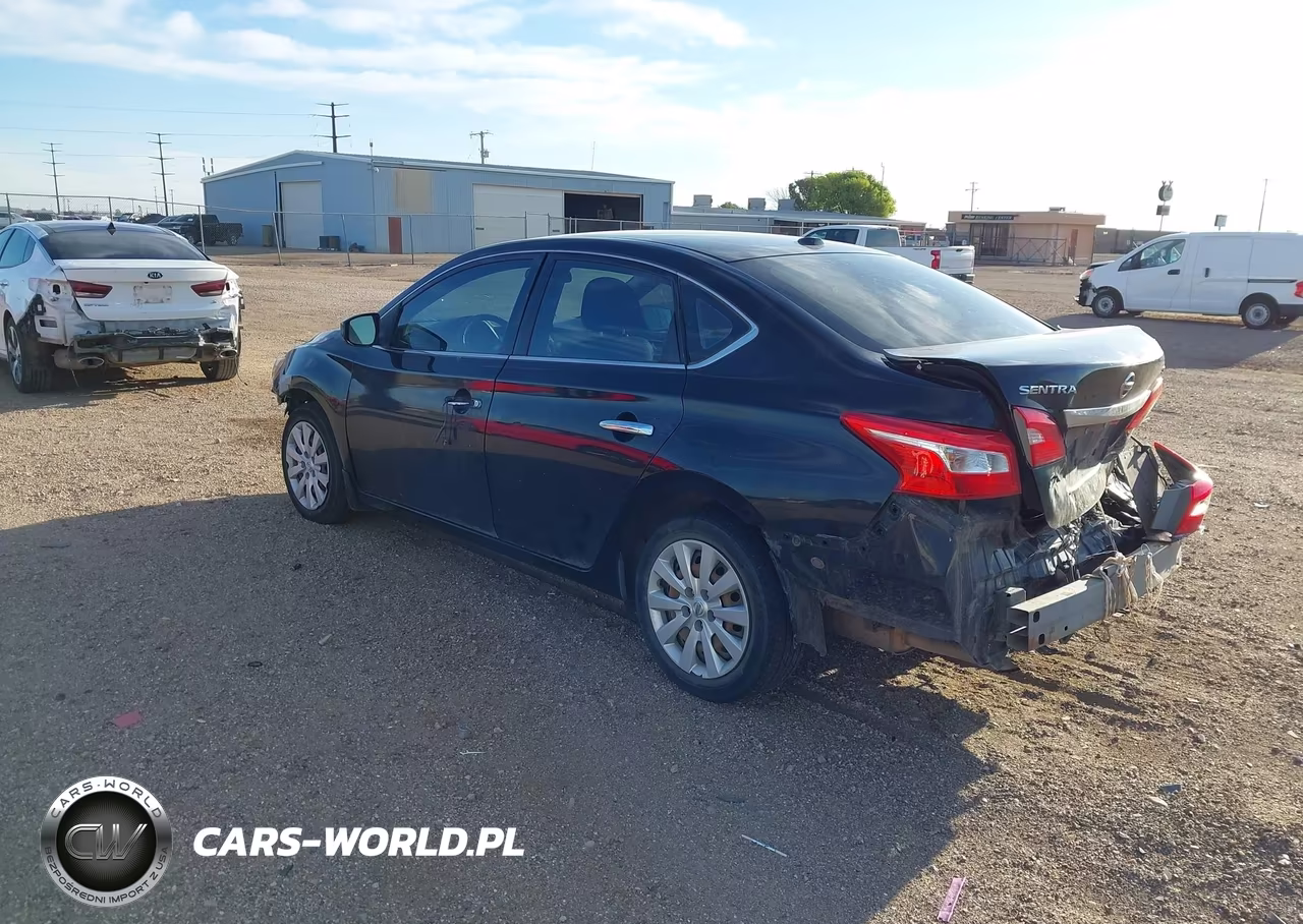 2016 Nissan Sentra Sv VIN:3N1AB7AP6GL676150 - 3