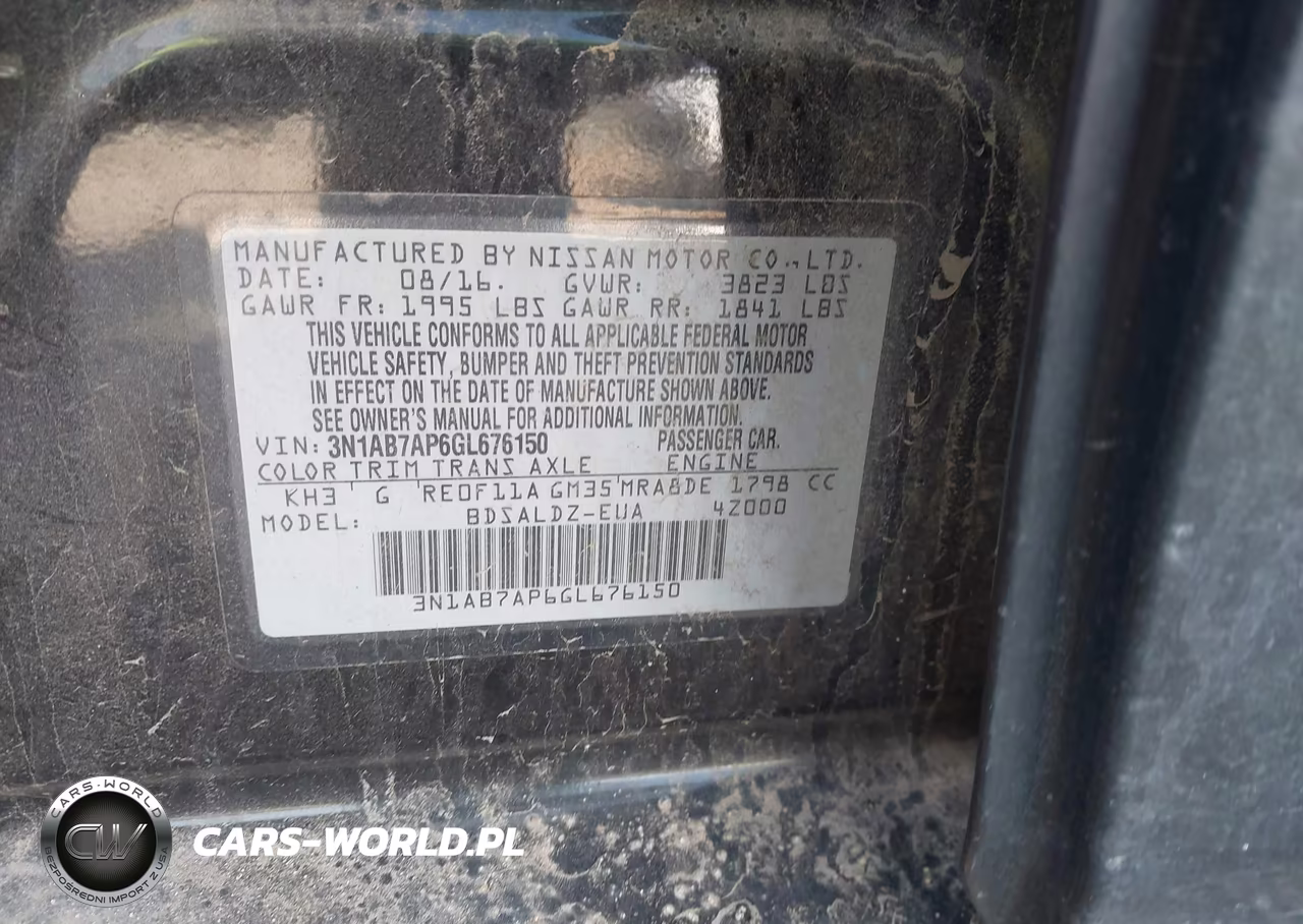 2016 Nissan Sentra Sv VIN:3N1AB7AP6GL676150 - 9
