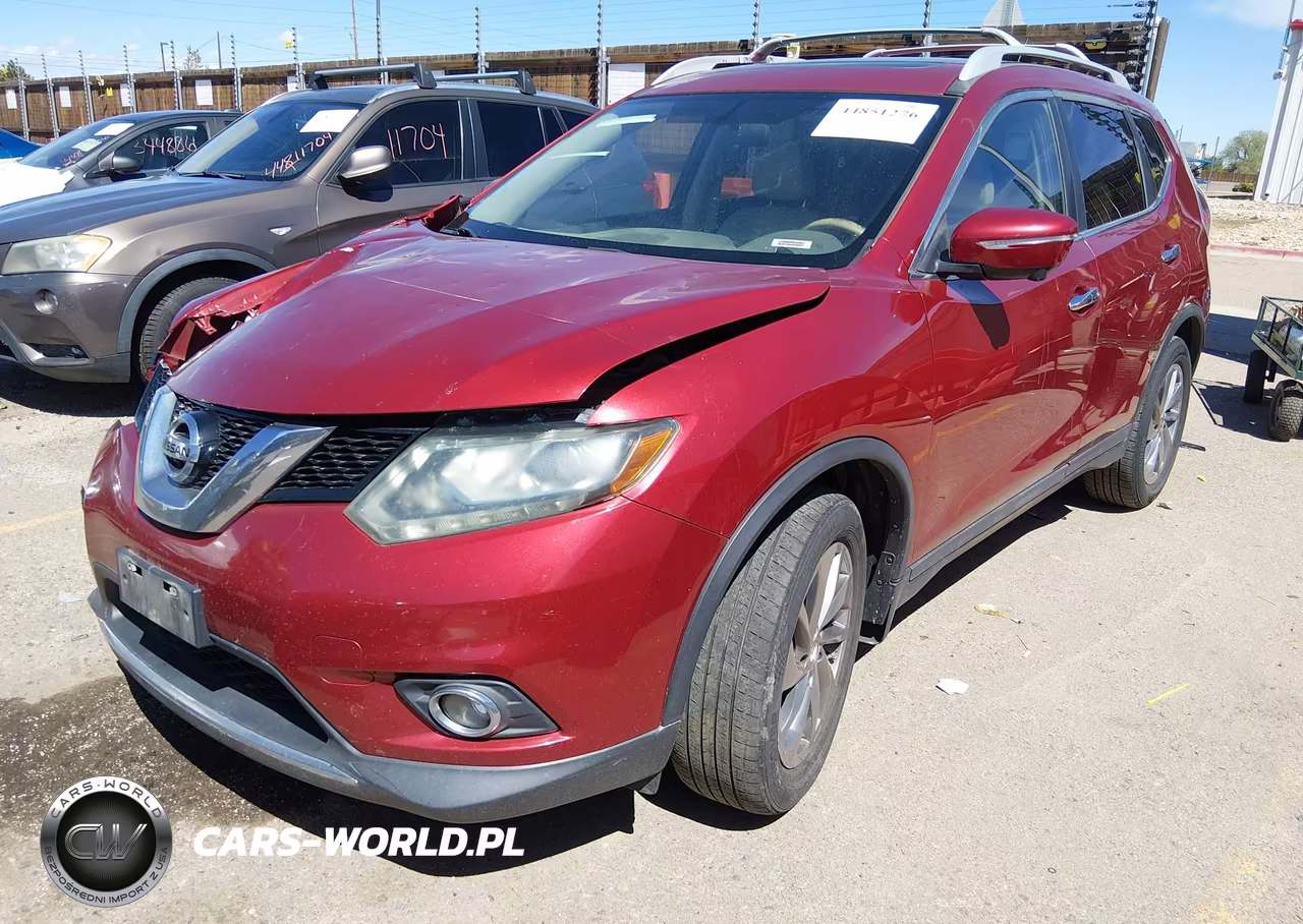 2015 Nissan Rogue Sl VIN:5N1AT2MV1FC841227 - 2