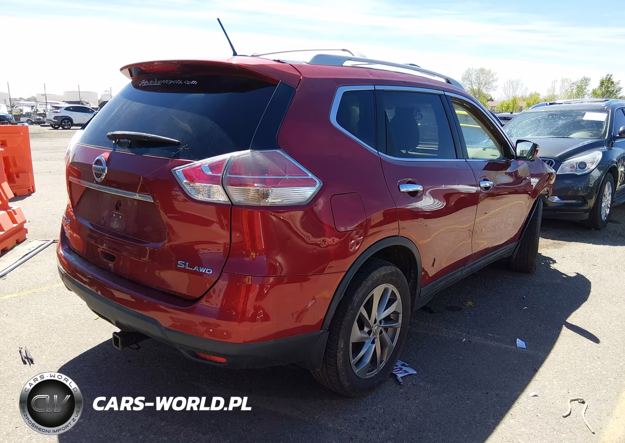 2015 Nissan Rogue Sl VIN:5N1AT2MV1FC841227 - 4