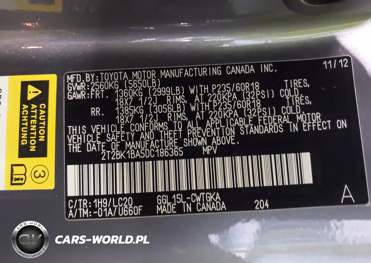2013 Lexus Rx 350 VIN:2T2BK1BA5DC186365 - 9