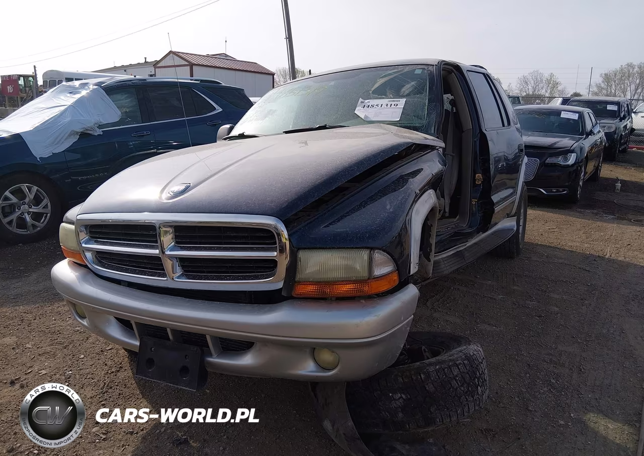 2002 Dodge Durango Slt Plus VIN:1B8HS58N82F176526 - 2