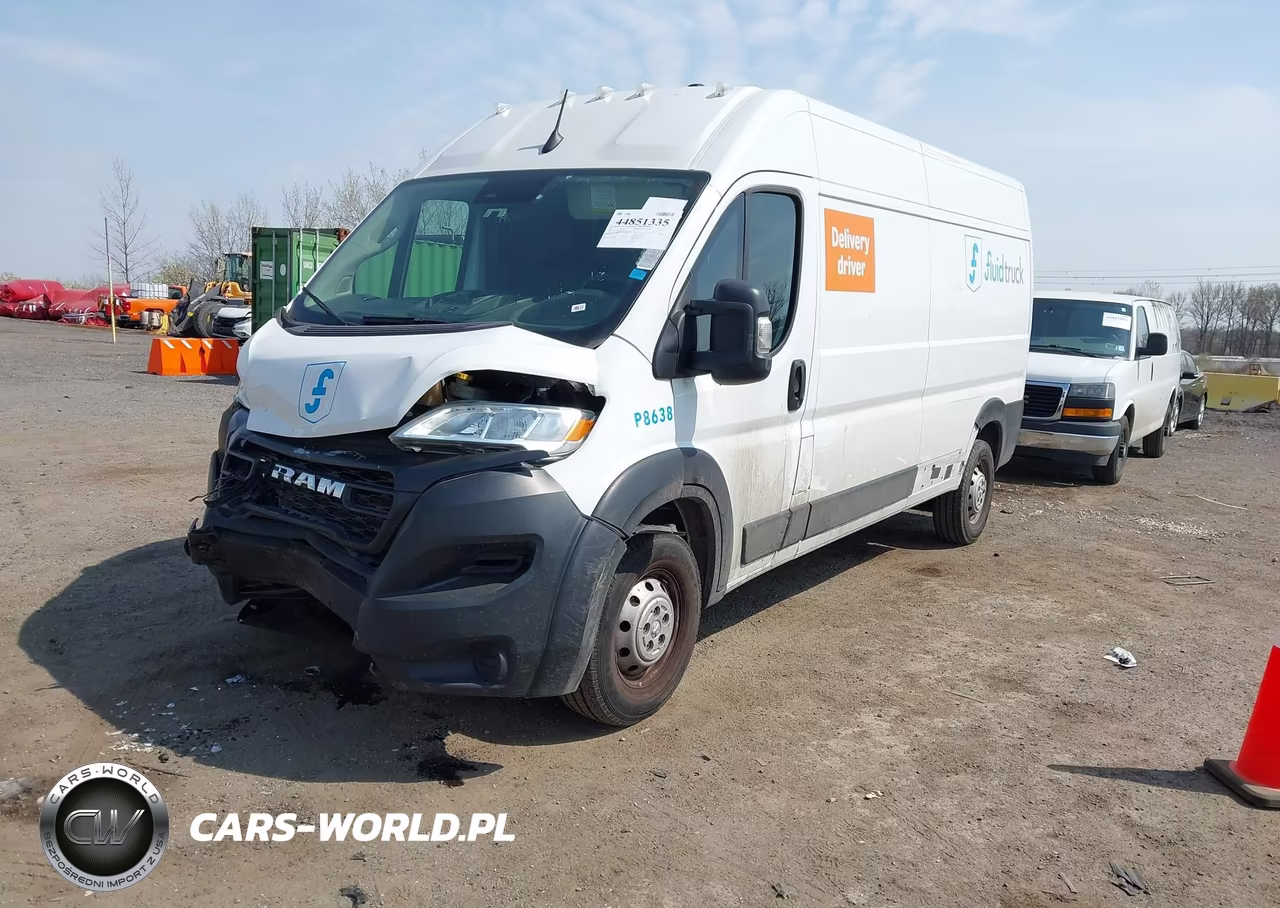 2023 Ram Promaster 2500 High Roof 159 Wb VIN:3C6LRVDGXPE579207 - 2