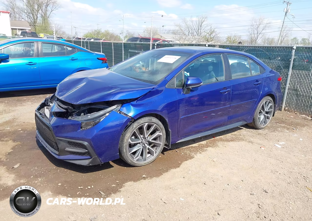 2021 Toyota Corolla Se VIN:5YFP4MCE6MP089764 - 2