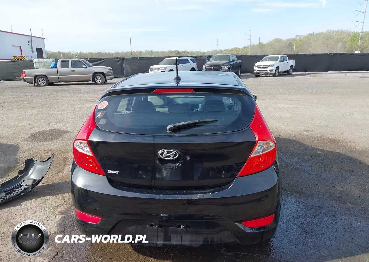 2013 Hyundai Accent Gs VIN:KMHCT5AE7DU071833 - 17