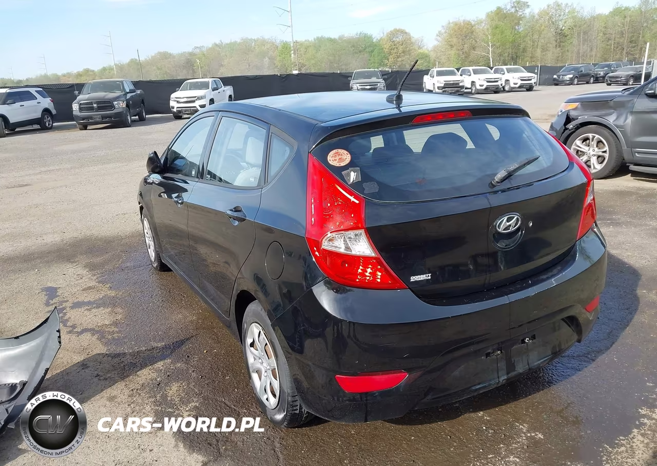2013 Hyundai Accent Gs VIN:KMHCT5AE7DU071833 - 3