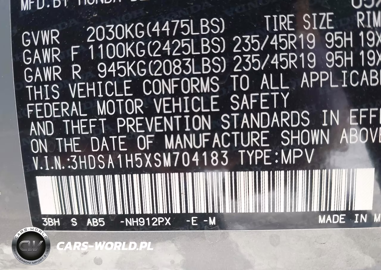 2025 Acura Adx A-Spec VIN:3HDSA1H5XSM704183 - 9