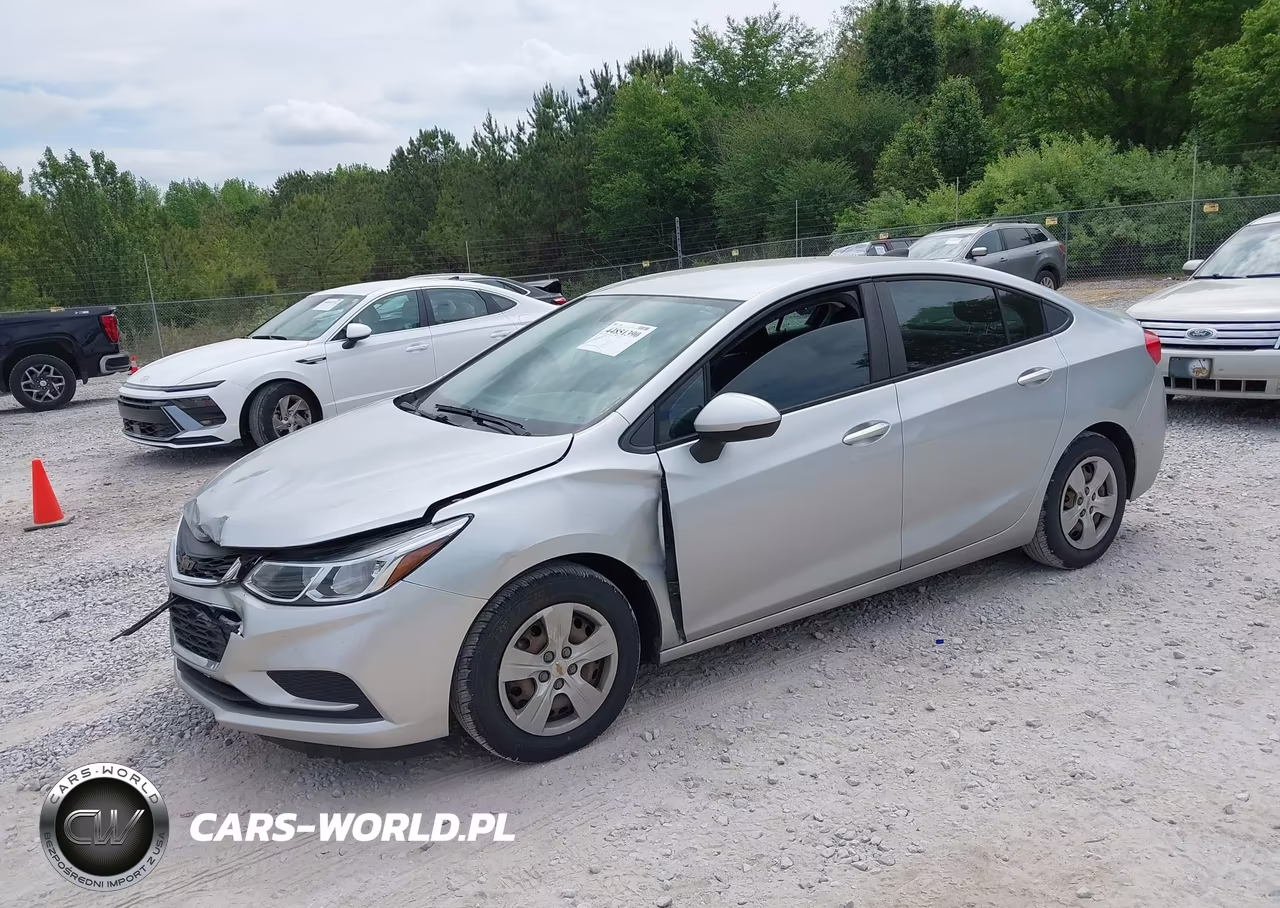 2017 Chevrolet Cruze Ls Auto VIN:1G1BC5SM8H7258940 - 2