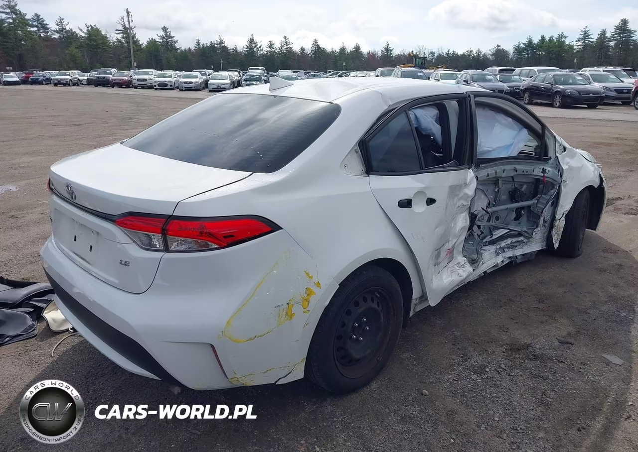 2021 Toyota Corolla Le VIN:JTDEPMAE5MJ150396 - 4