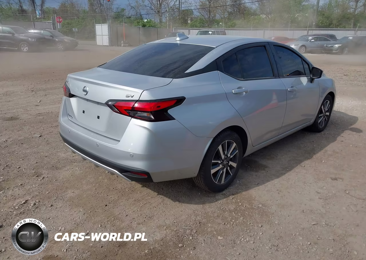 2021 Nissan Versa Sv Xtronic Cvt VIN:3N1CN8EVXML913314 - 4