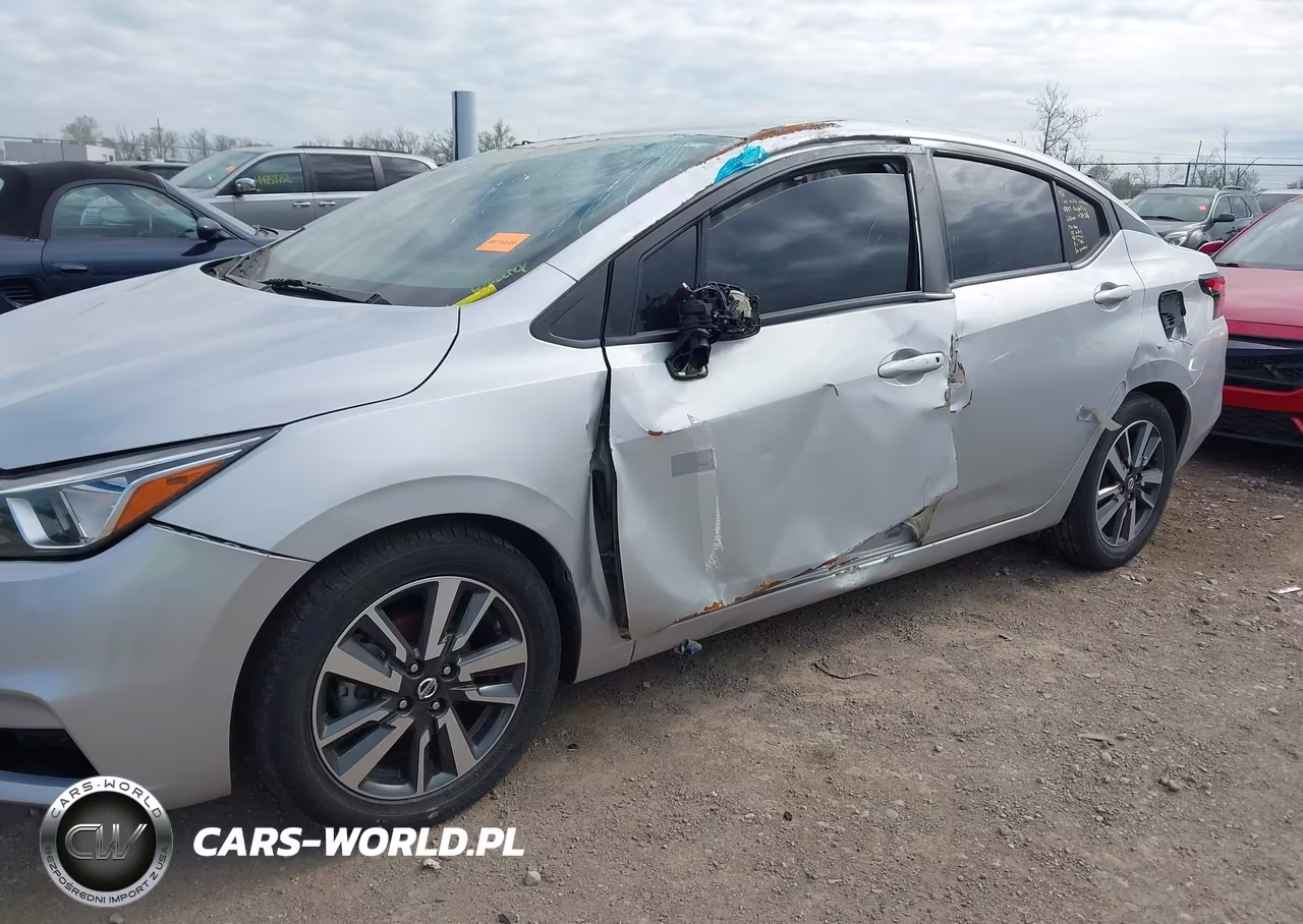 2021 Nissan Versa Sv Xtronic Cvt VIN:3N1CN8EVXML913314 - 6
