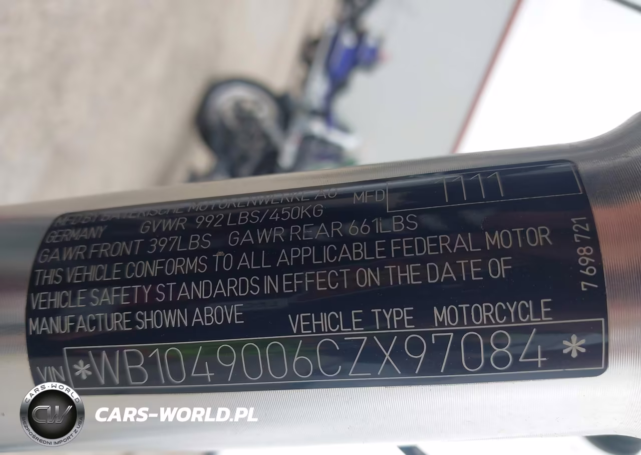 2012 BMW R1200 R VIN:WB1049006CZX97084 - 10