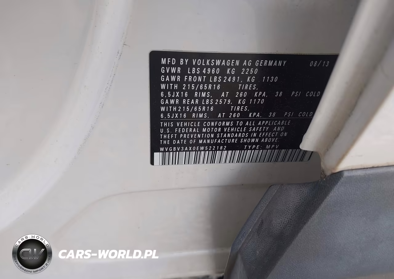 2014 Volkswagen Tiguan R-Line-S-Se-Sel VIN:WVGBV3AX0EW522182 - 9
