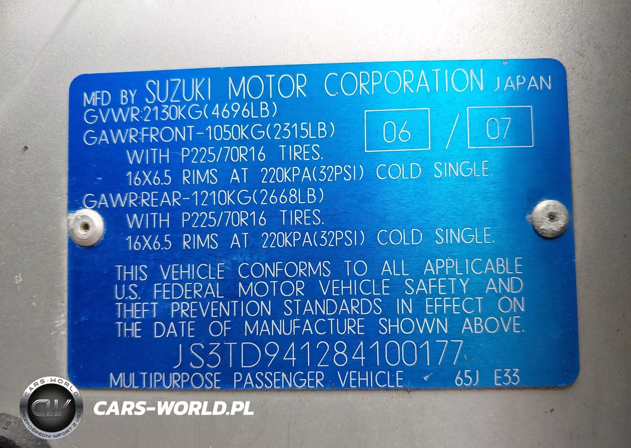 2008 Suzuki Grand Vitara VIN:JS3TD941284100177 - 9