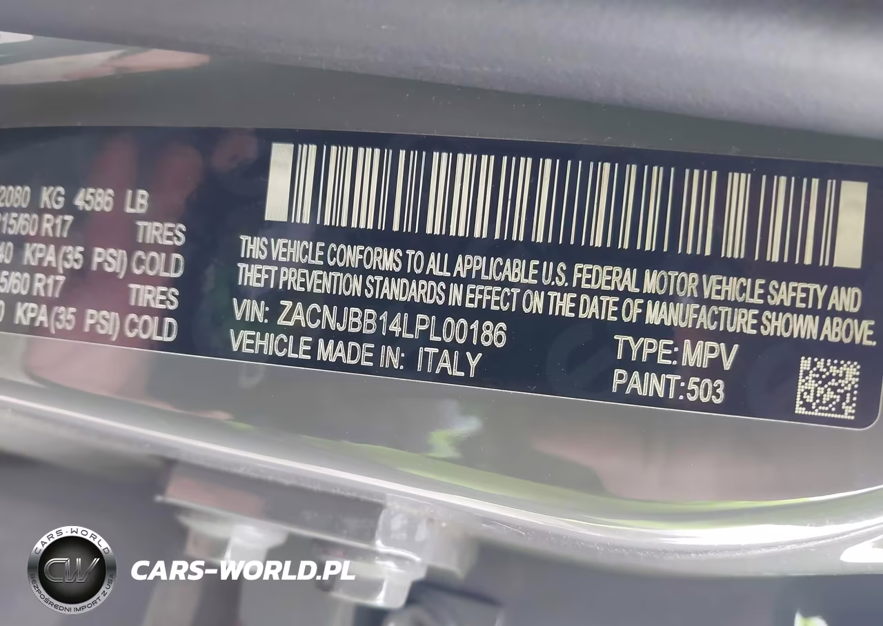 2020 Jeep Renegade Latitude 4X4 VIN:ZACNJBB14LPL00186 - 9