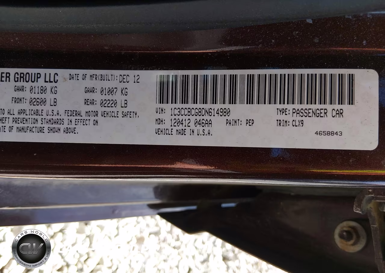 2013 Chrysler 200 Limited VIN:1C3CCBCG8DN614980 - 9