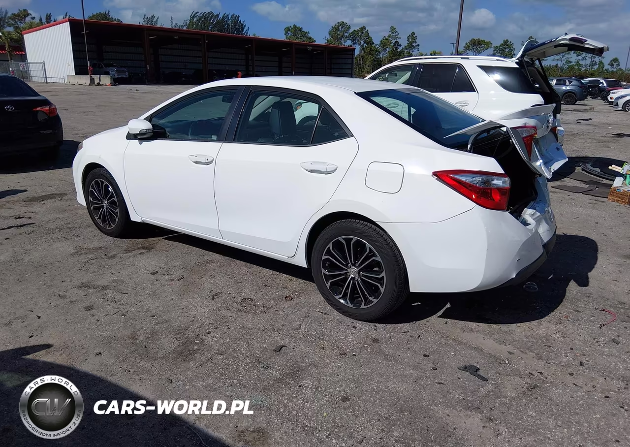 2016 Toyota Corolla S Plus VIN:5YFBURHE6GP529227 - 3
