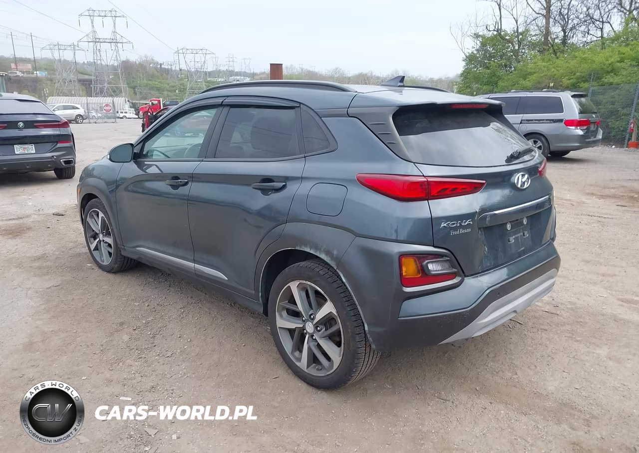 2019 Hyundai Kona Ultimate VIN:KM8K5CA5XKU233185 - 3