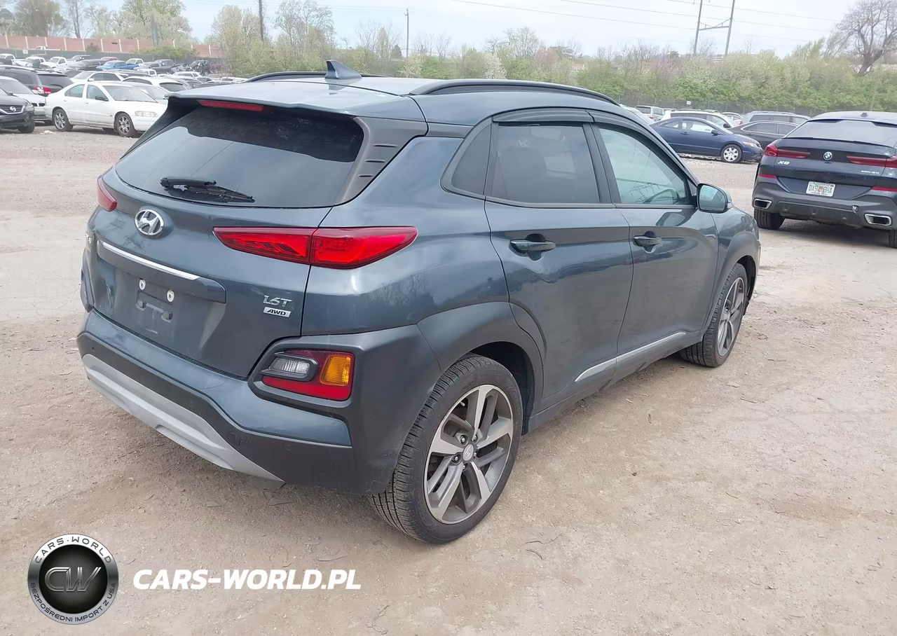 2019 Hyundai Kona Ultimate VIN:KM8K5CA5XKU233185 - 4