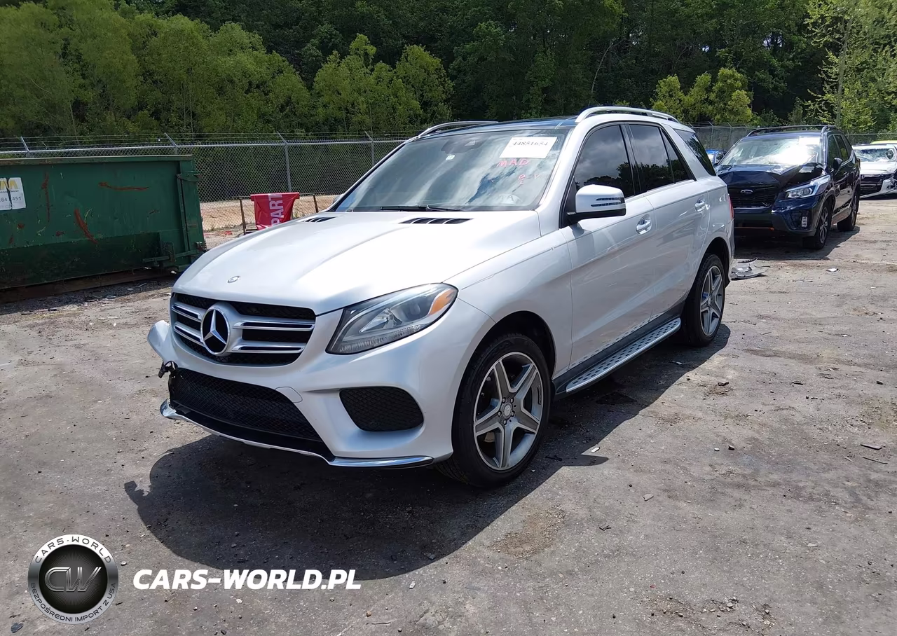 2016 Mercedes-Benz Gle 350 VIN:4JGDA5JB7GA736106 - 2