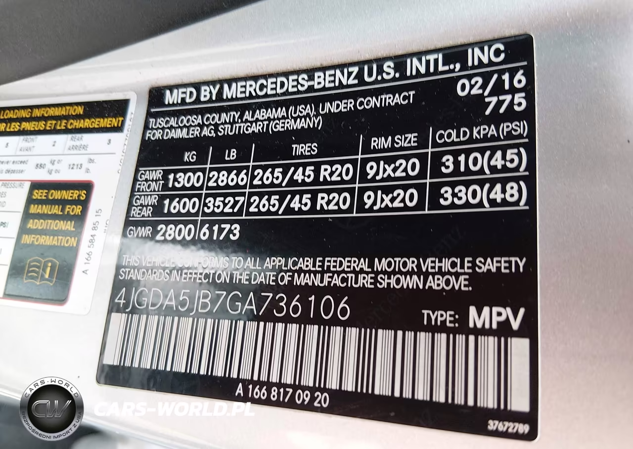 2016 Mercedes-Benz Gle 350 VIN:4JGDA5JB7GA736106 - 9