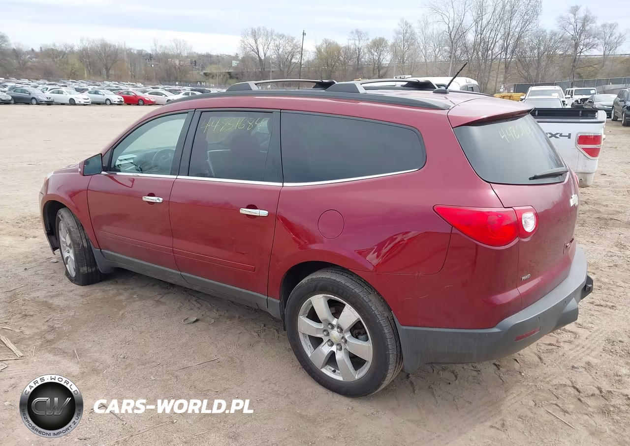 2010 Chevrolet Traverse Lt VIN:1GNLVGED6AJ201567 - 3