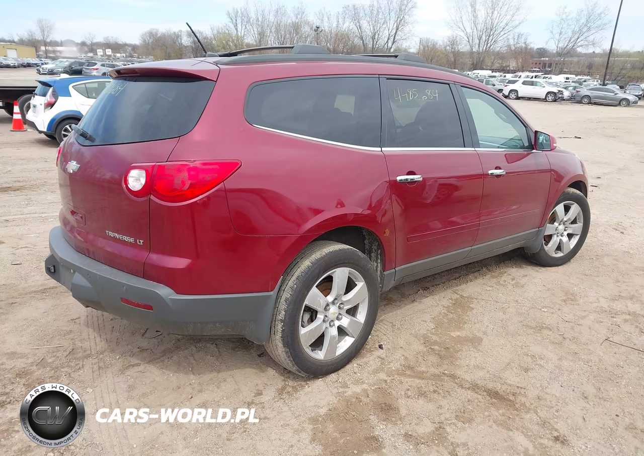 2010 Chevrolet Traverse Lt VIN:1GNLVGED6AJ201567 - 4