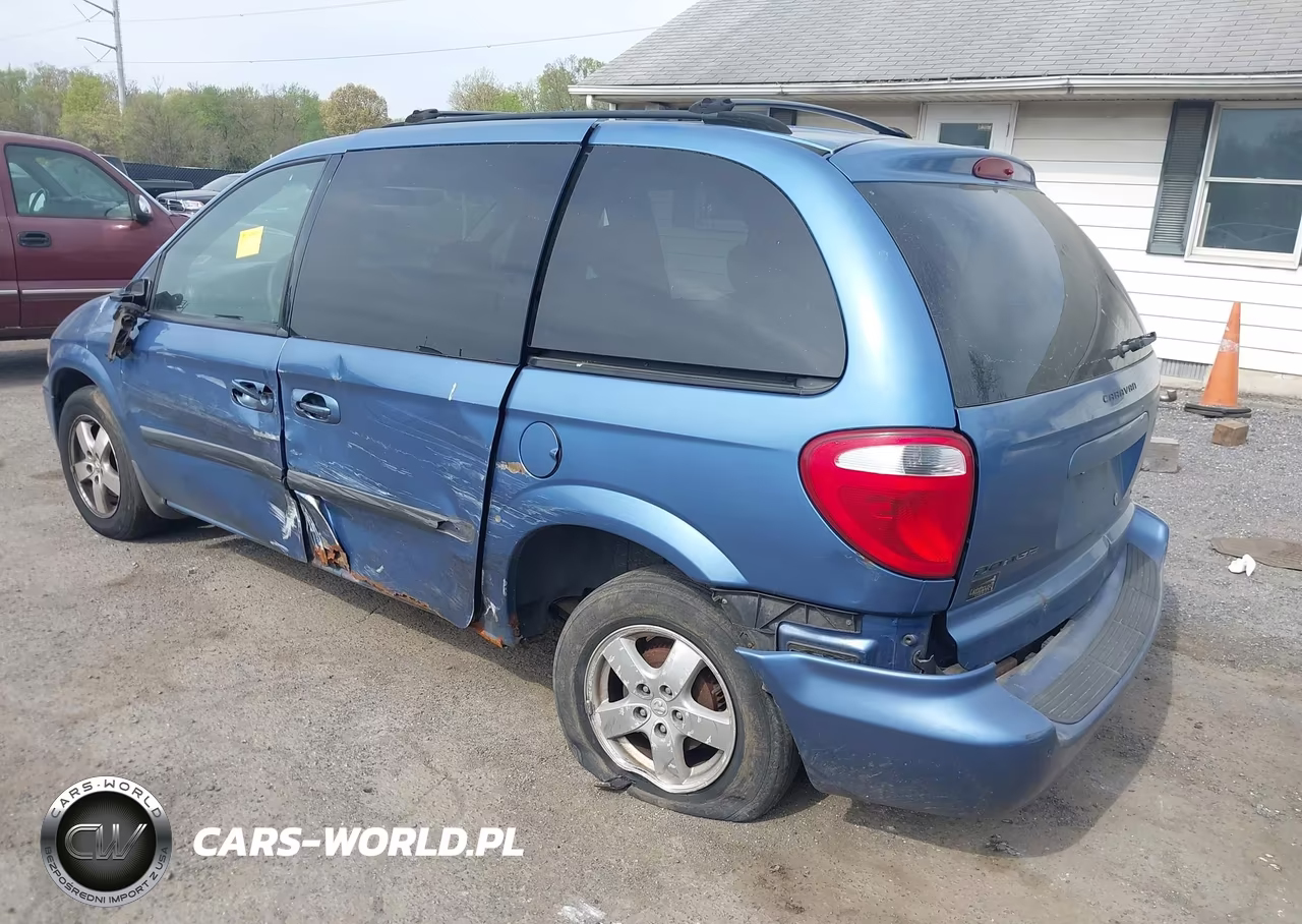 2007 Dodge Caravan Sxt VIN:1D4GP45R07B199805 - 3