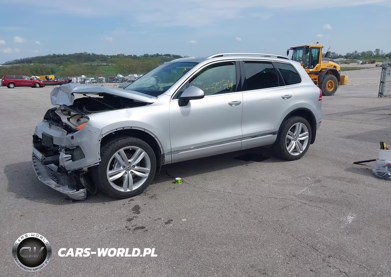 2013 Volkswagen Touareg Tdi Executive VIN:WVGEP9BP3DD006465 - 2