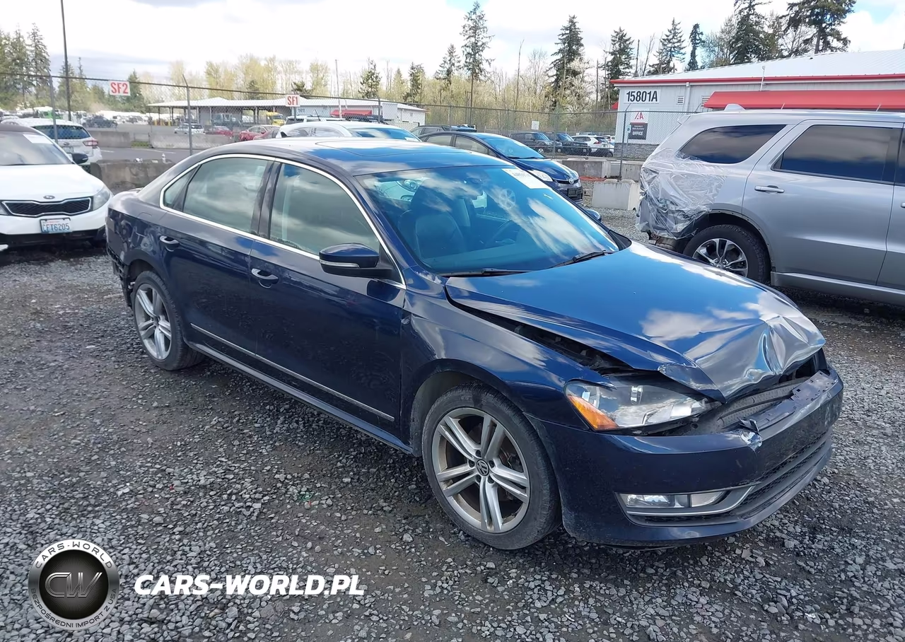 2013 Volkswagen Passat 2.0L Tdi Sel Premium
