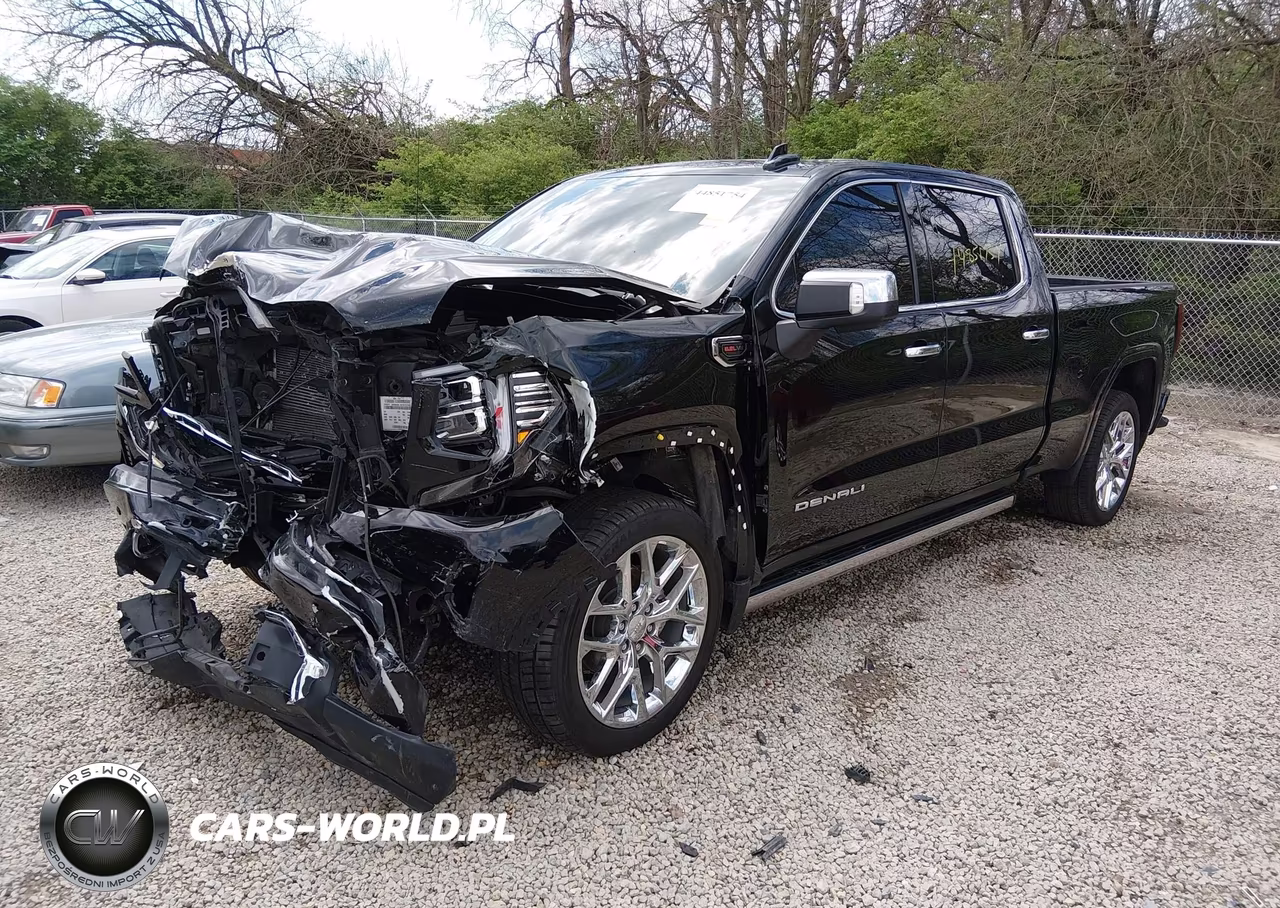 2023 GMC Sierra 1500 4Wd Standard Box Denali VIN:3GTUUGEL2PG194862 - 2