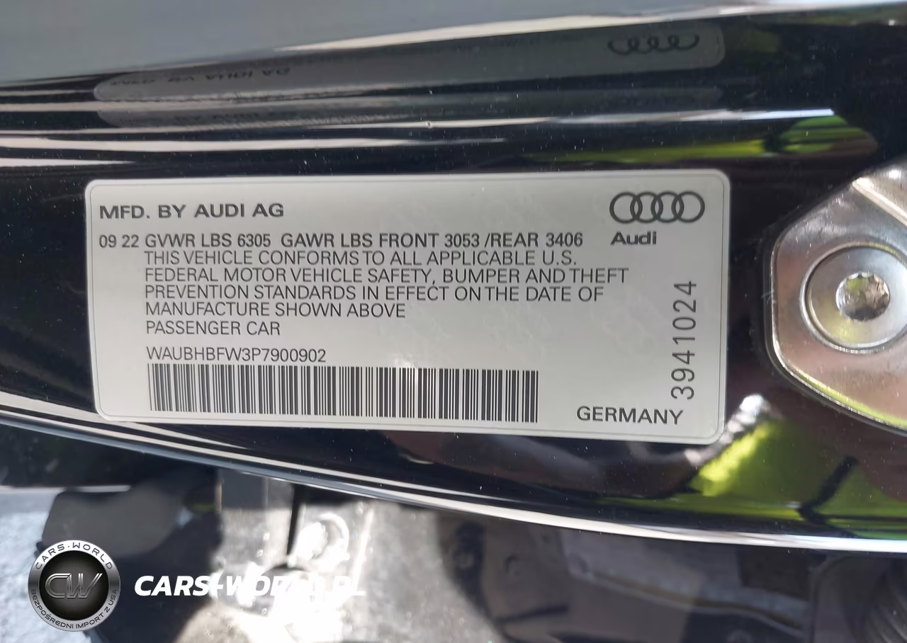 2023 Audi Rs E-Tron Gt Quattro VIN:WAUBHBFW3P7900902 - 9