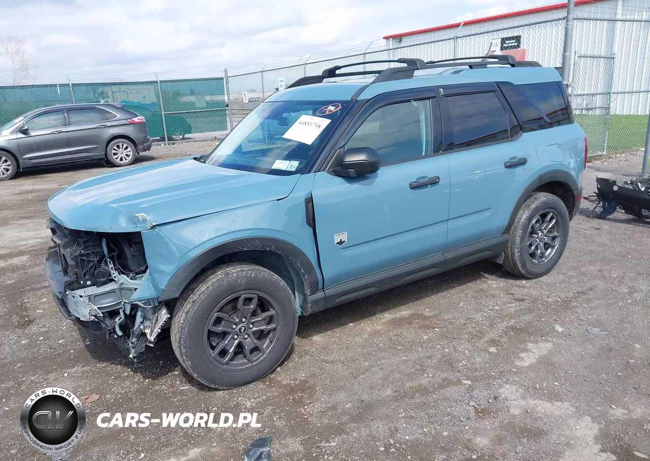 2021 Ford Bronco Sport Big Bend VIN:3FMCR9B63MRA65127 - 2