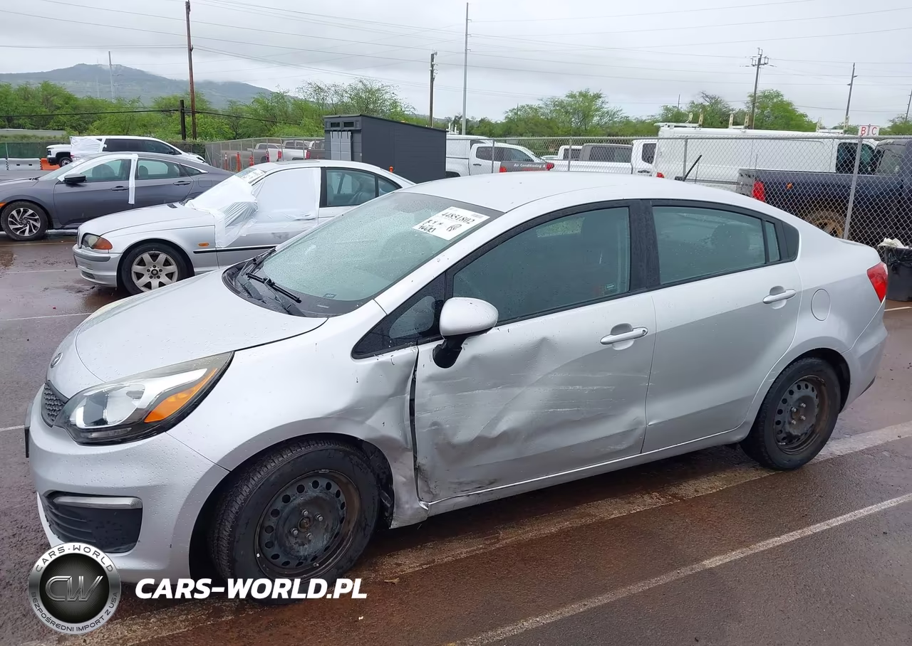 2016 Kia Rio Lx VIN:KNADM4A37G6638627 - 6