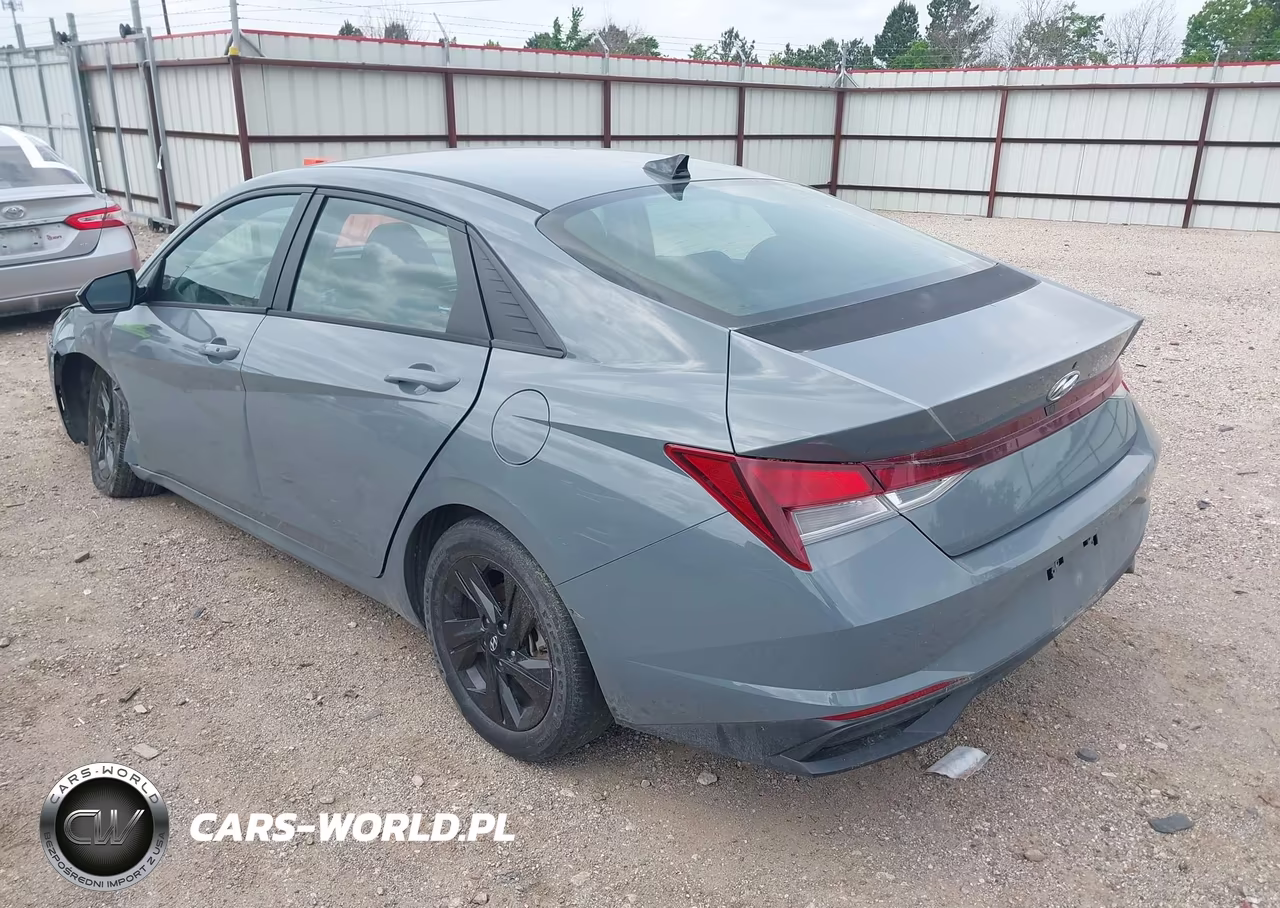 2021 Hyundai Elantra Sel VIN:KMHLM4AG2MU194867 - 3