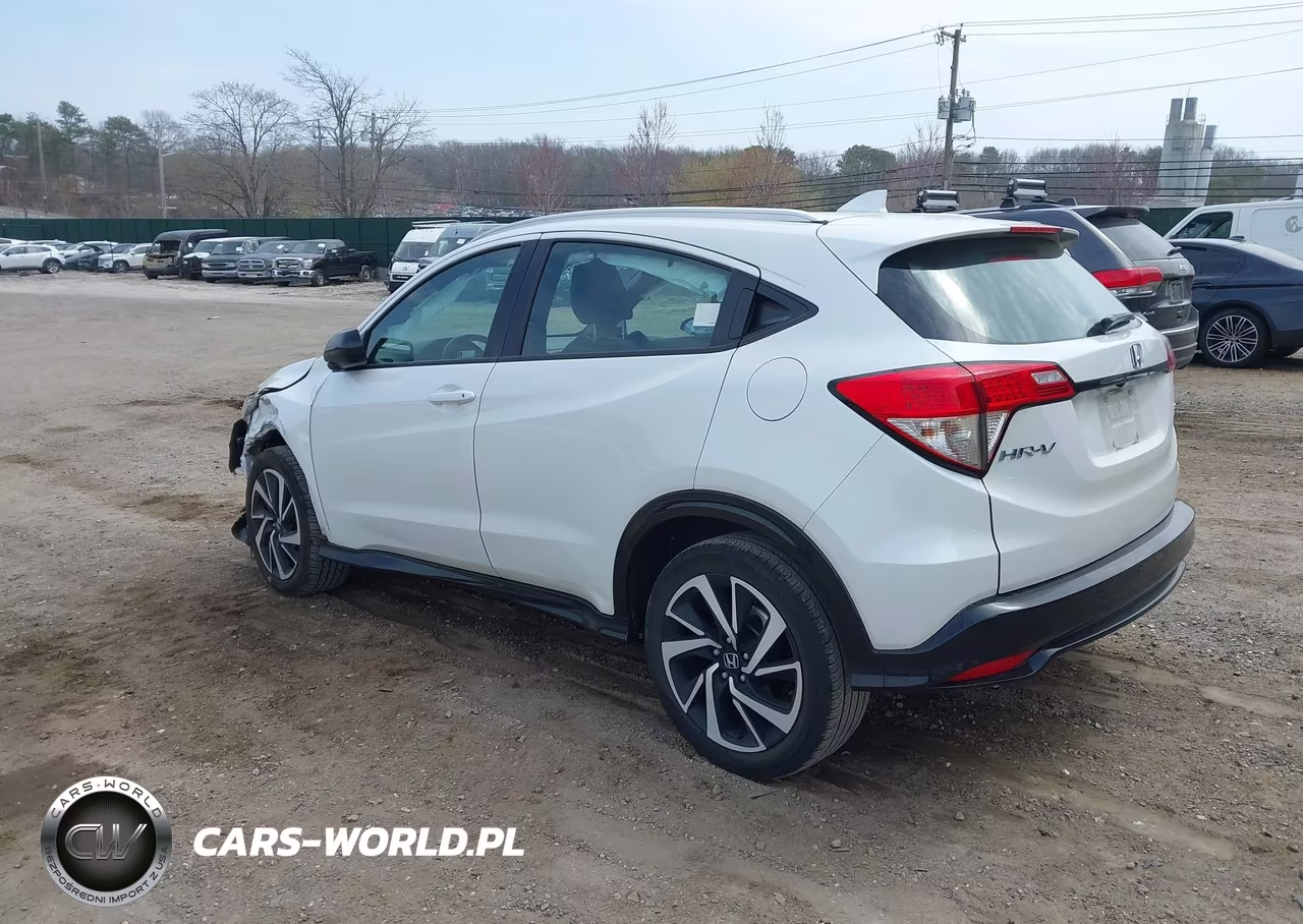 2020 Honda Hr-V Awd Sport VIN:3CZRU6H12LM738518 - 3