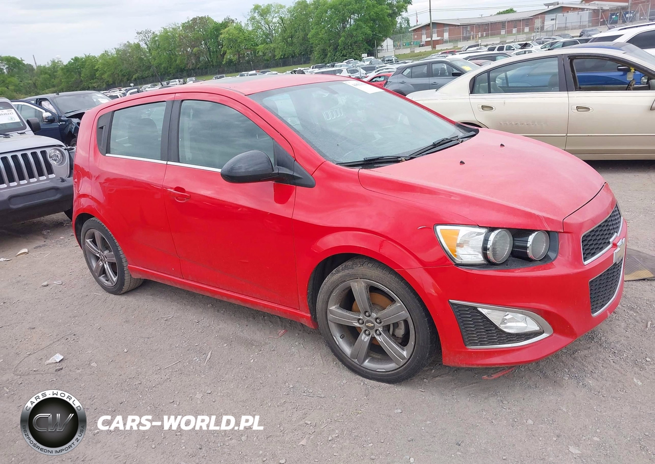 2015 Chevrolet Sonic Rs Auto